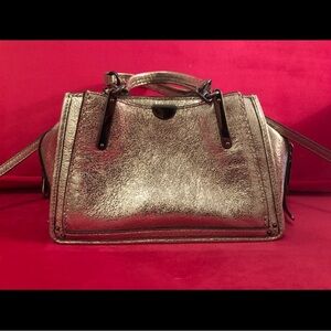 Coach Silver Crossbody Bag